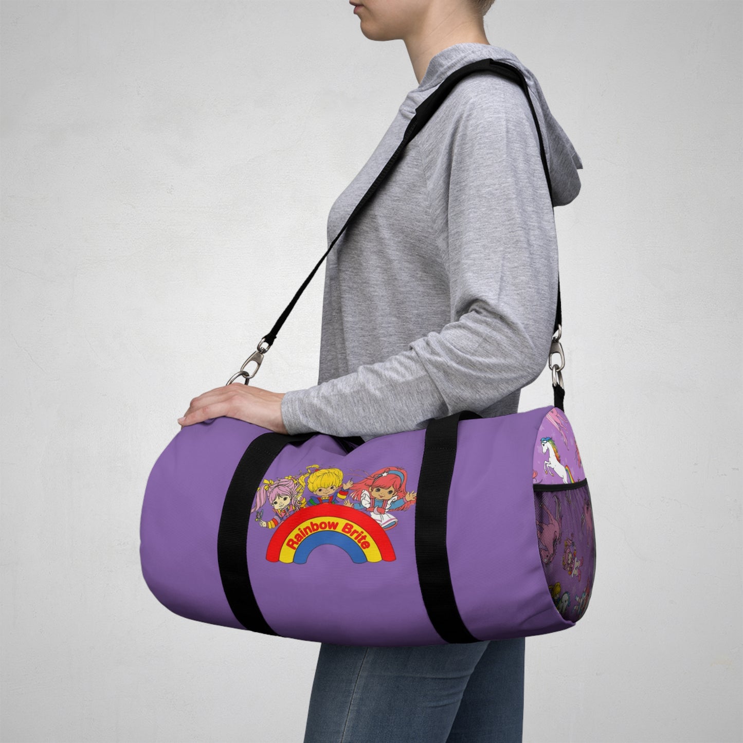 Rainbow Brite, Stormy, Tickled Pink Duffel Bag
