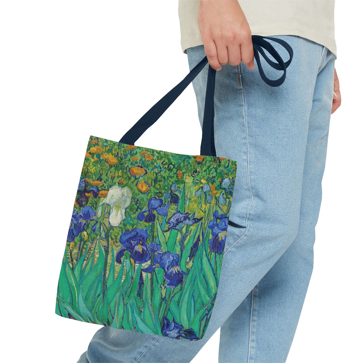 Van Gogh’s “Irises” Tote Bag