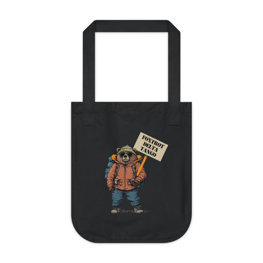 Protest Park Bear Organic Tote
