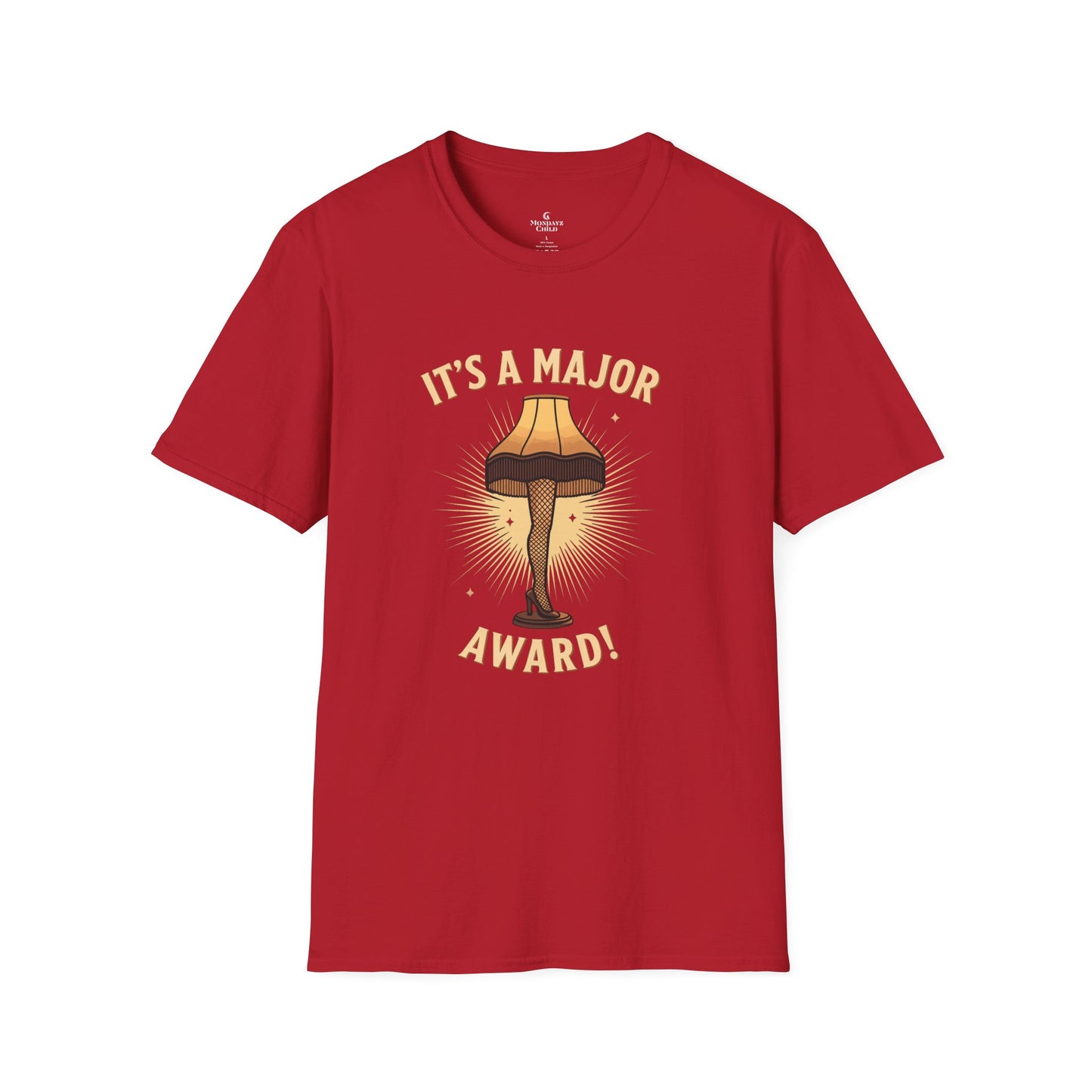 ‘It’s a Major Award!’ Leg Lamp Christmas Tee