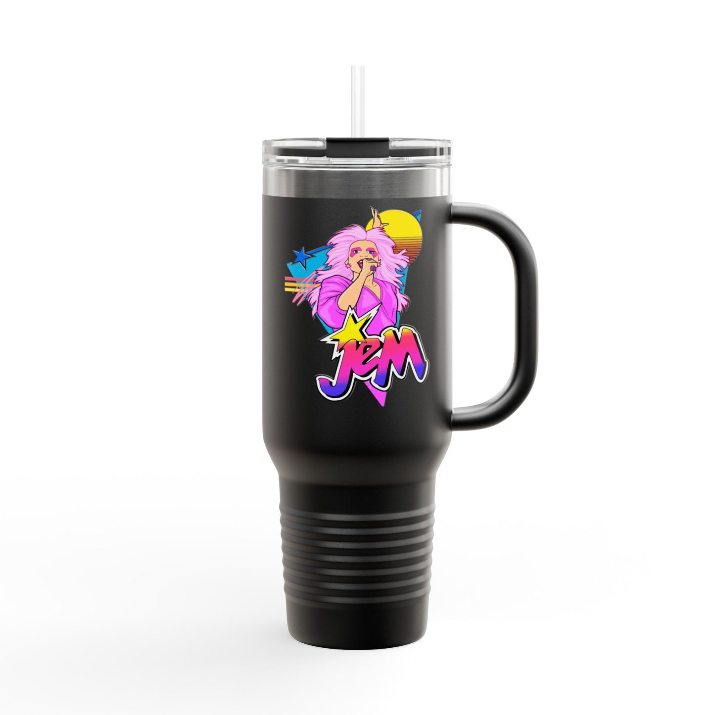 Jem and the Holograms Insulated Travel Mug, 40oz