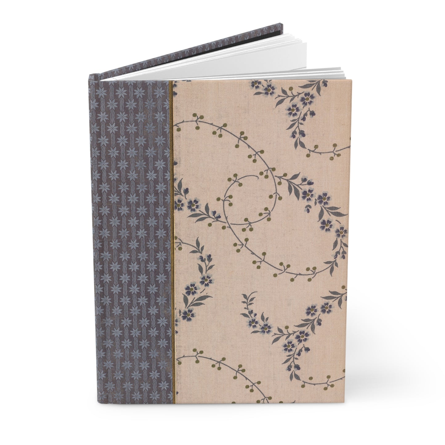 Elegant Floral Hardcover Journal