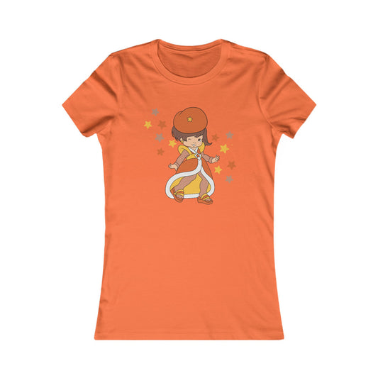 Rainbow Brite Lala Orange Slim Fit Cotton Tee