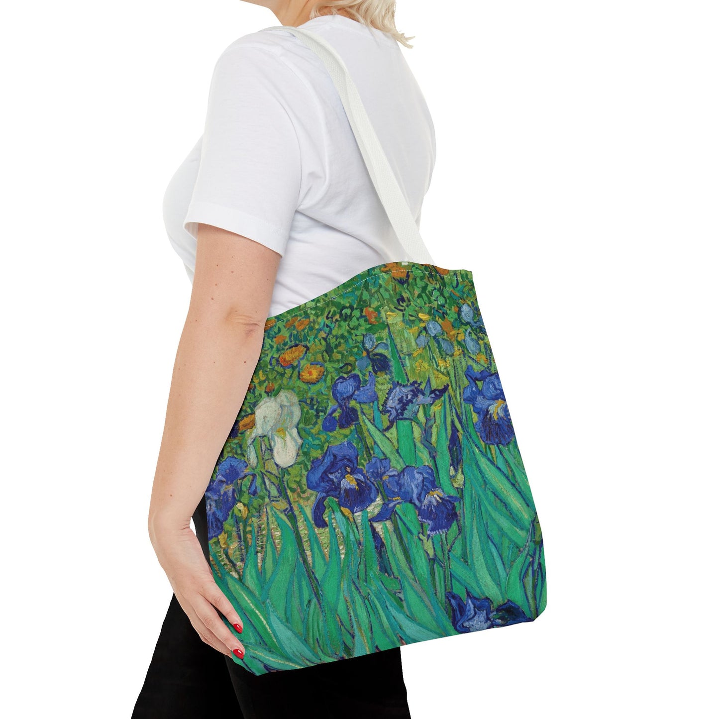 Van Gogh’s “Irises” Tote Bag