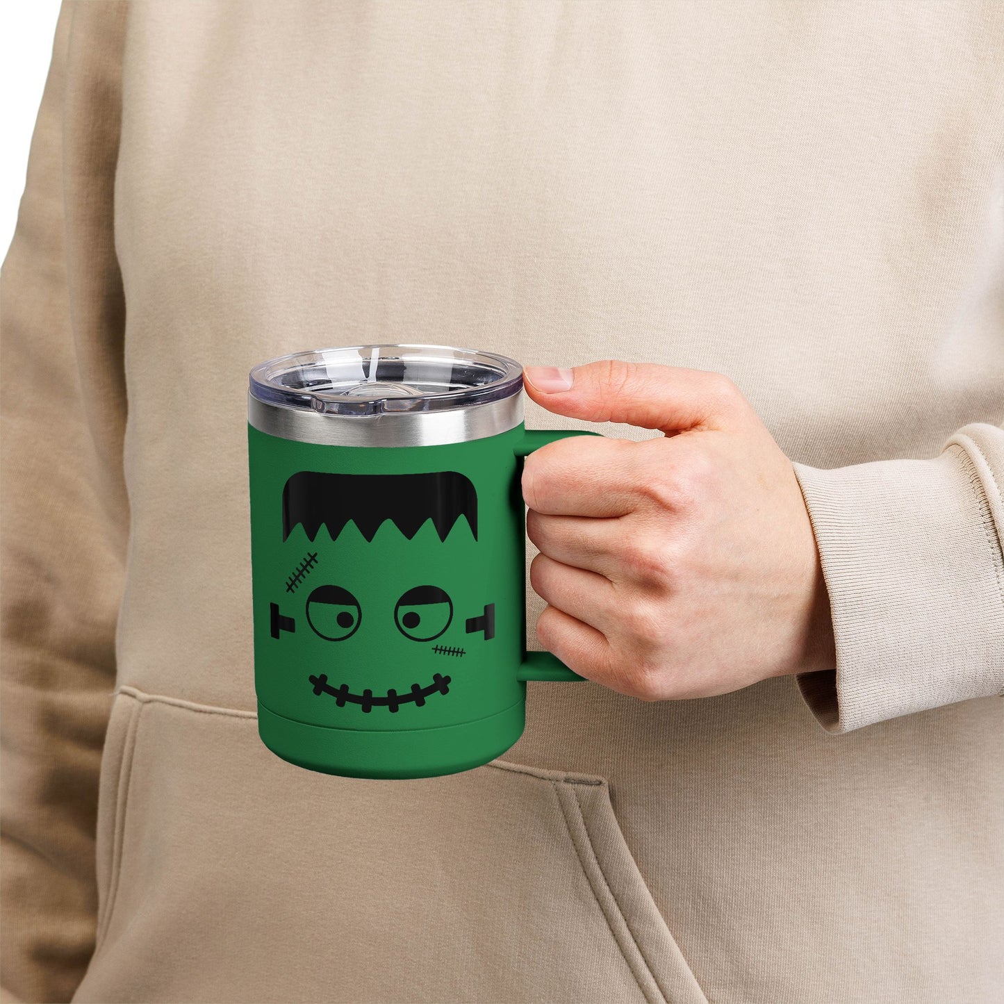 Coffee Mug Tumbler - Cute Frankenstein