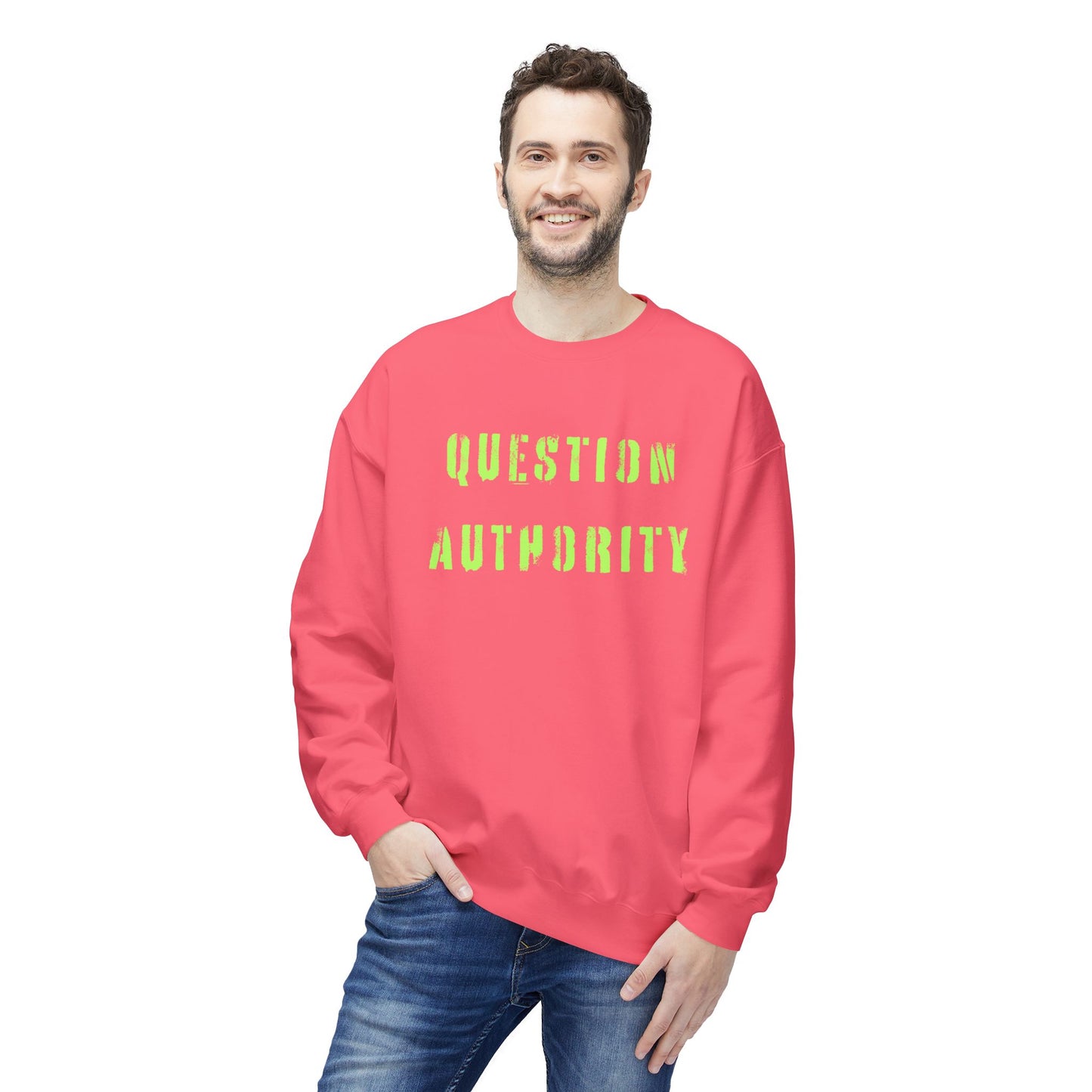 QUESTION AUTHORITY Unisex Sweatshirt