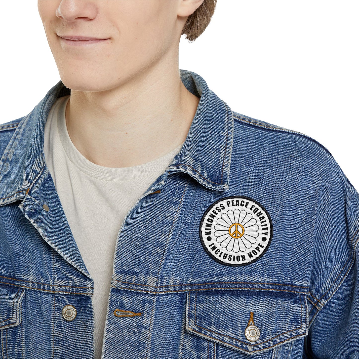 Iron-On Patch - PEACE & KINDNESS