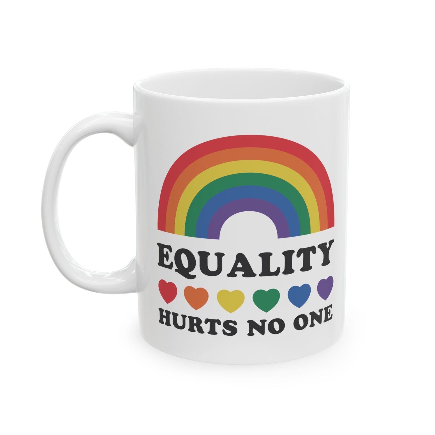 Rainbow Equality Ceramic Mug