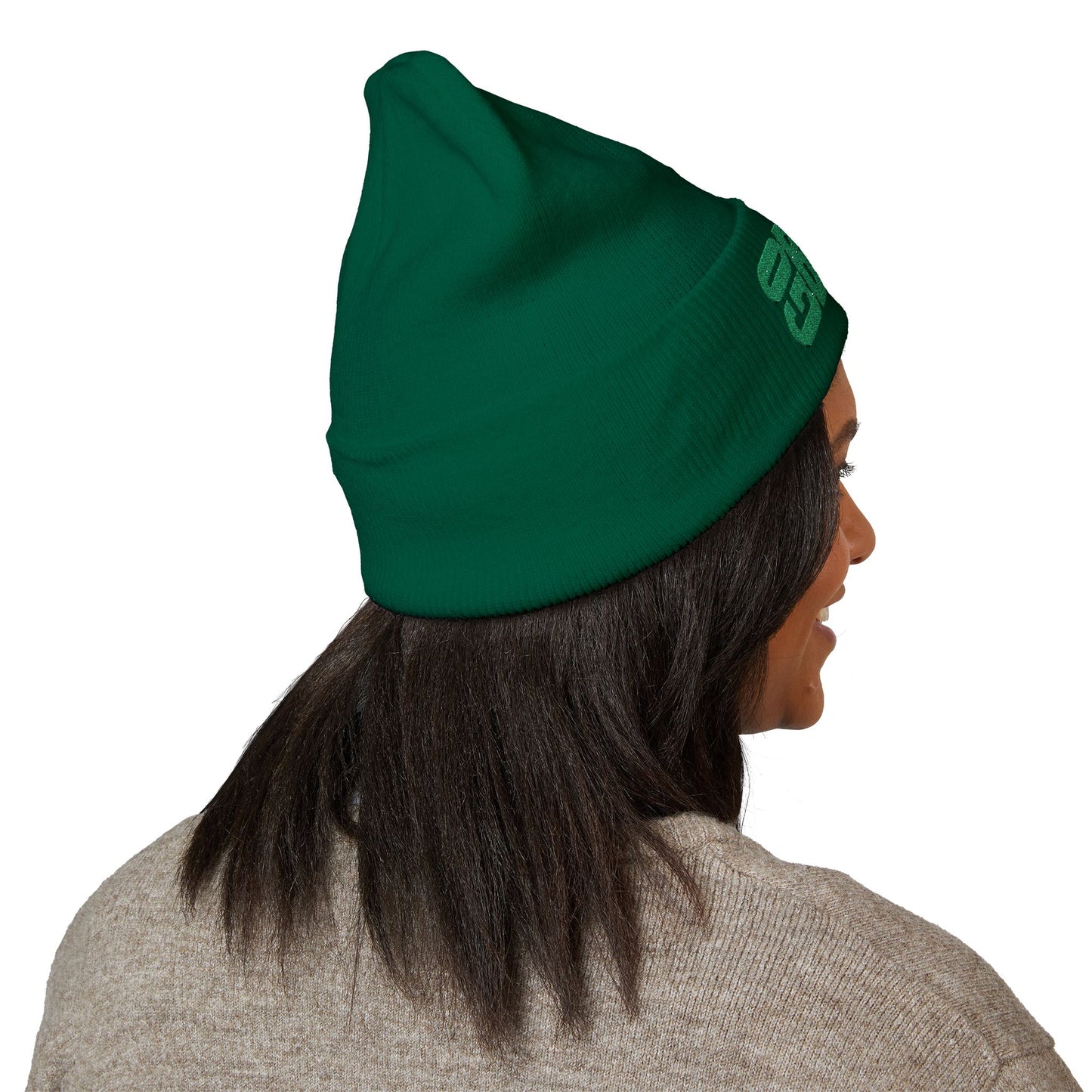 Eagles Embroidered 'Go Birds' Cuffed Beanie