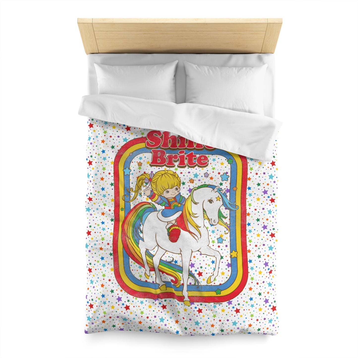 Rainbow Brite and Starlite Duvet Cover