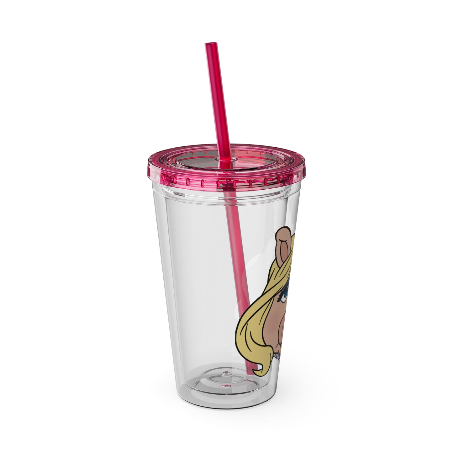 The Muppets 16oz Straw Tumbler — Miss Piggy