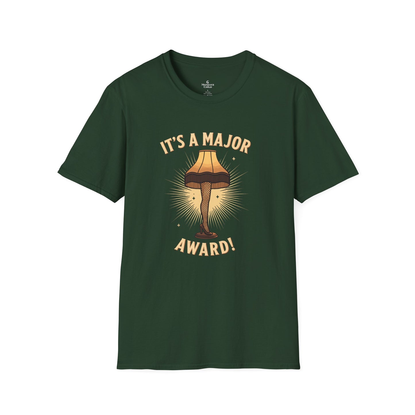 ‘It’s a Major Award!’ Leg Lamp Christmas Tee