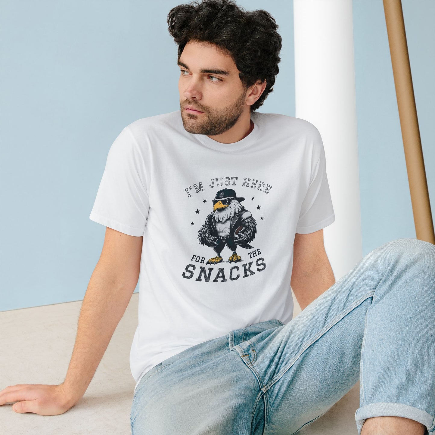 Organic Unisex Tee - Eagles Snacks