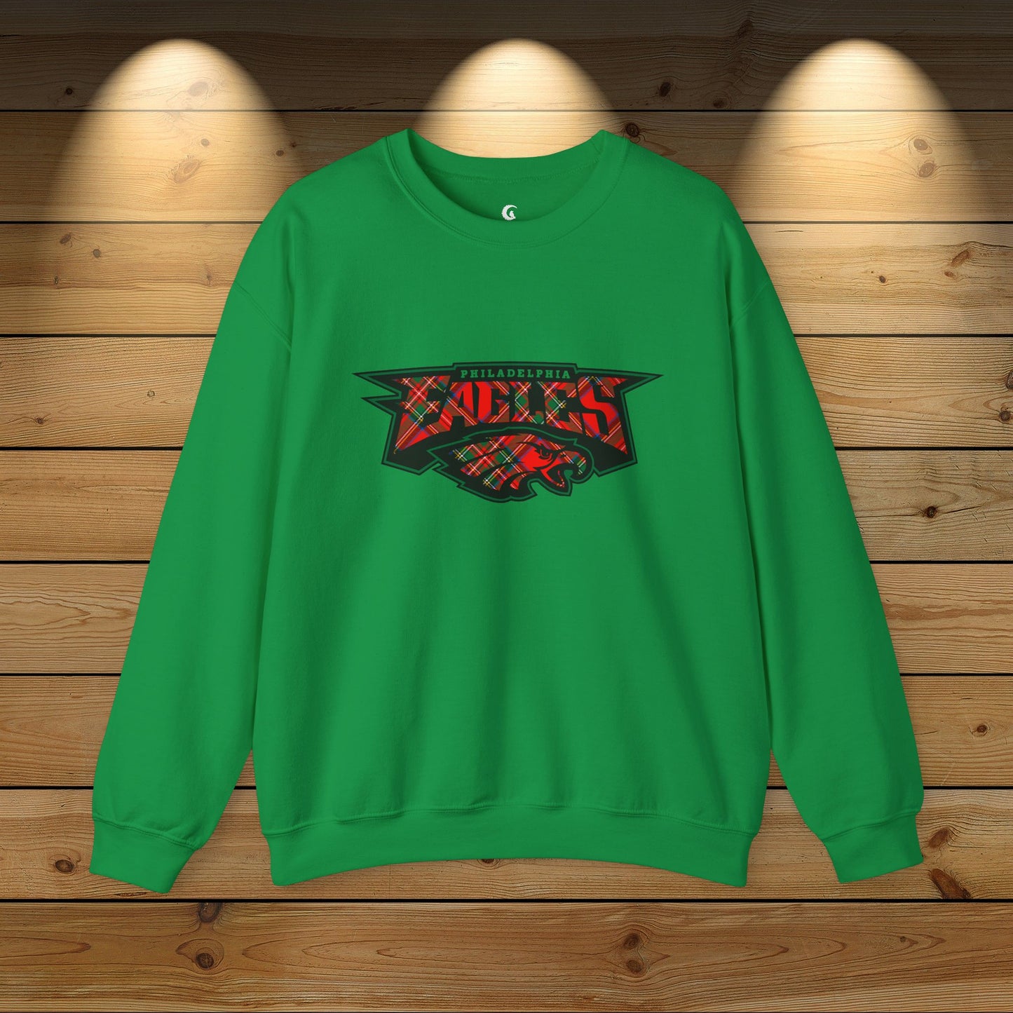 Eagles Unisex Christmas Tartan Sweatshirt