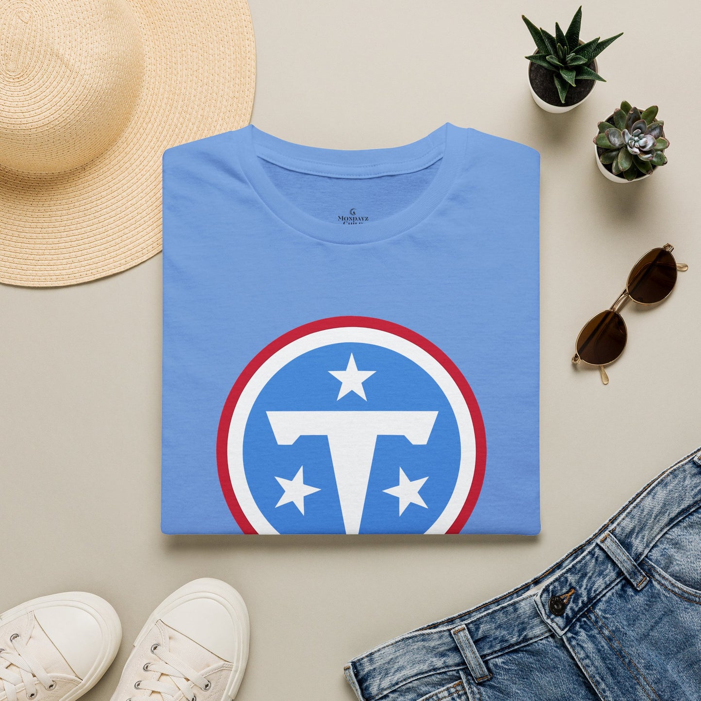 Tennessee Flag T-Shirt — Retro Volunteer State Logo Tee