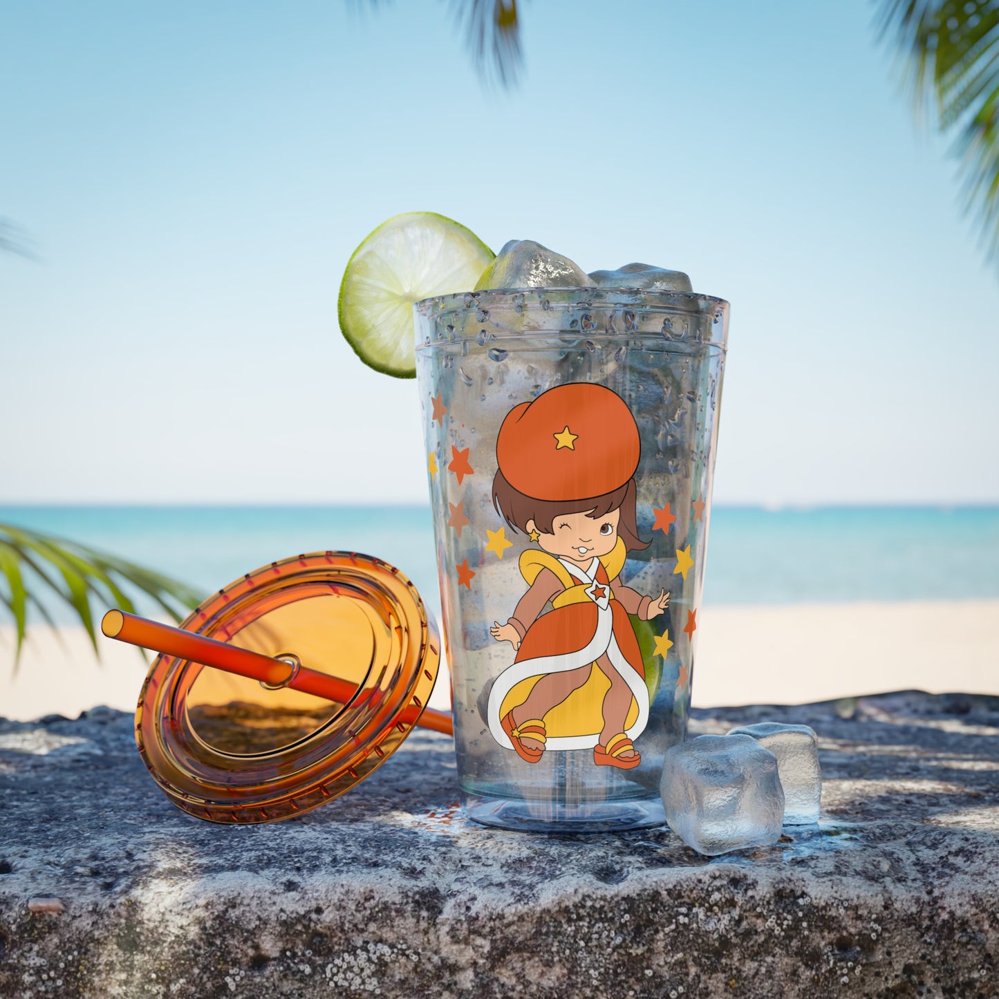 Rainbow Brite 16oz Tumbler featuring Lala Orange