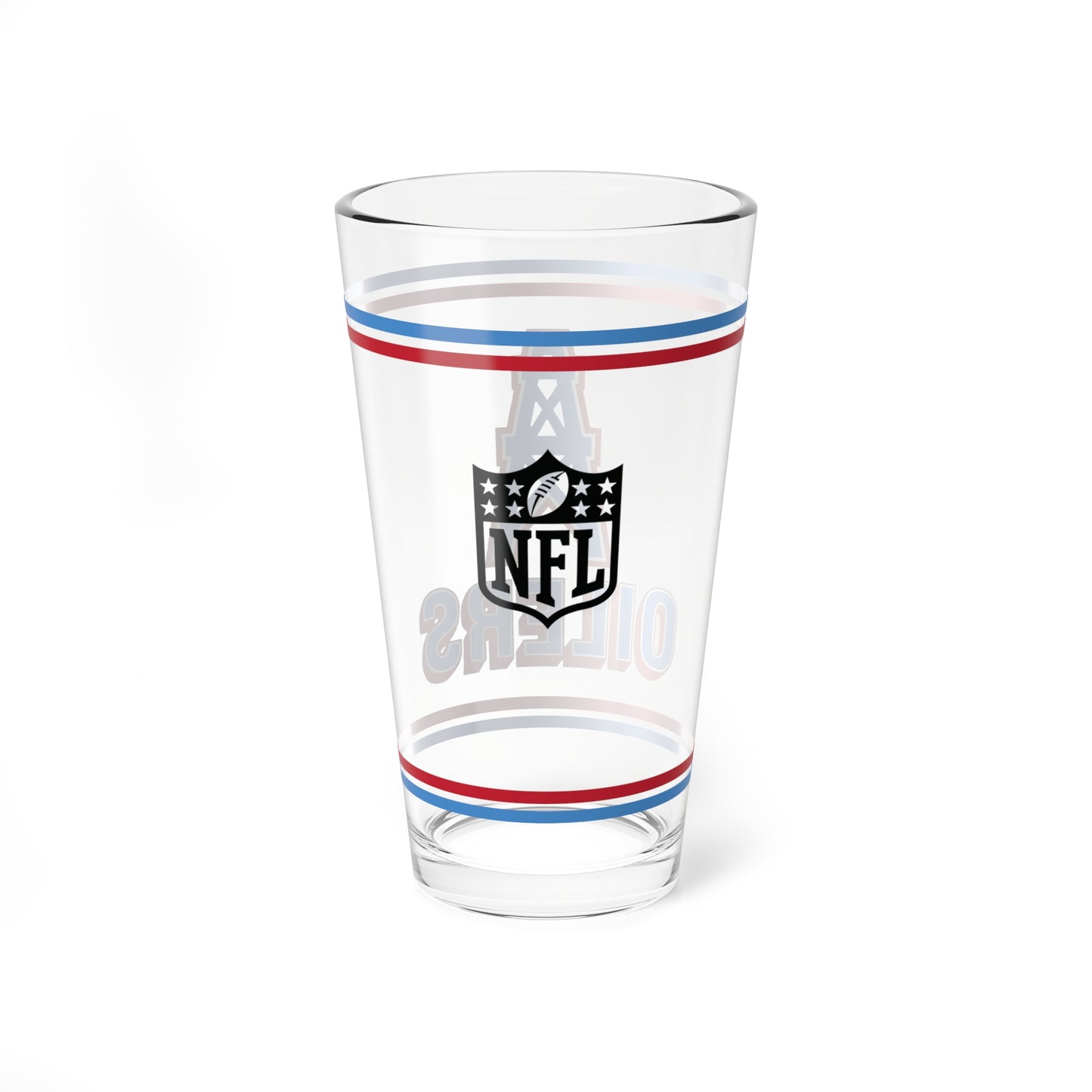 Houston Oilers - Retro Oil Derrick - Pint Glass, 16oz