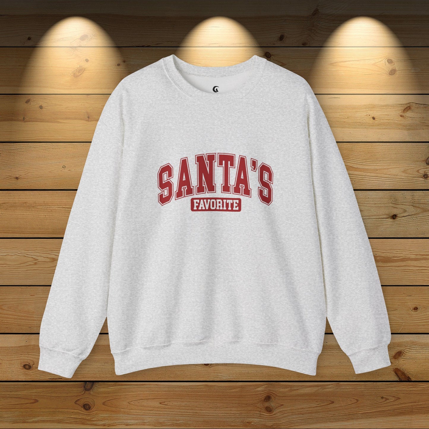 Christmas Unisex Sweatshirt: ‘Santa’s Favorite’