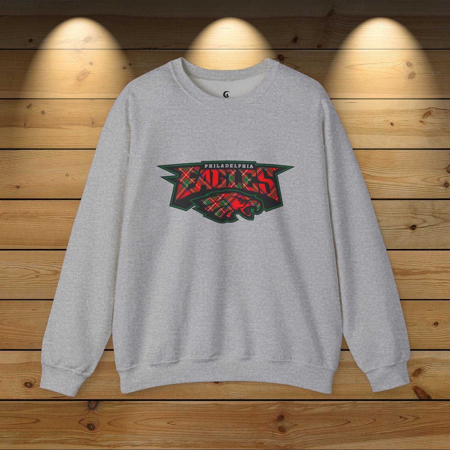 Eagles Unisex Christmas Tartan Sweatshirt