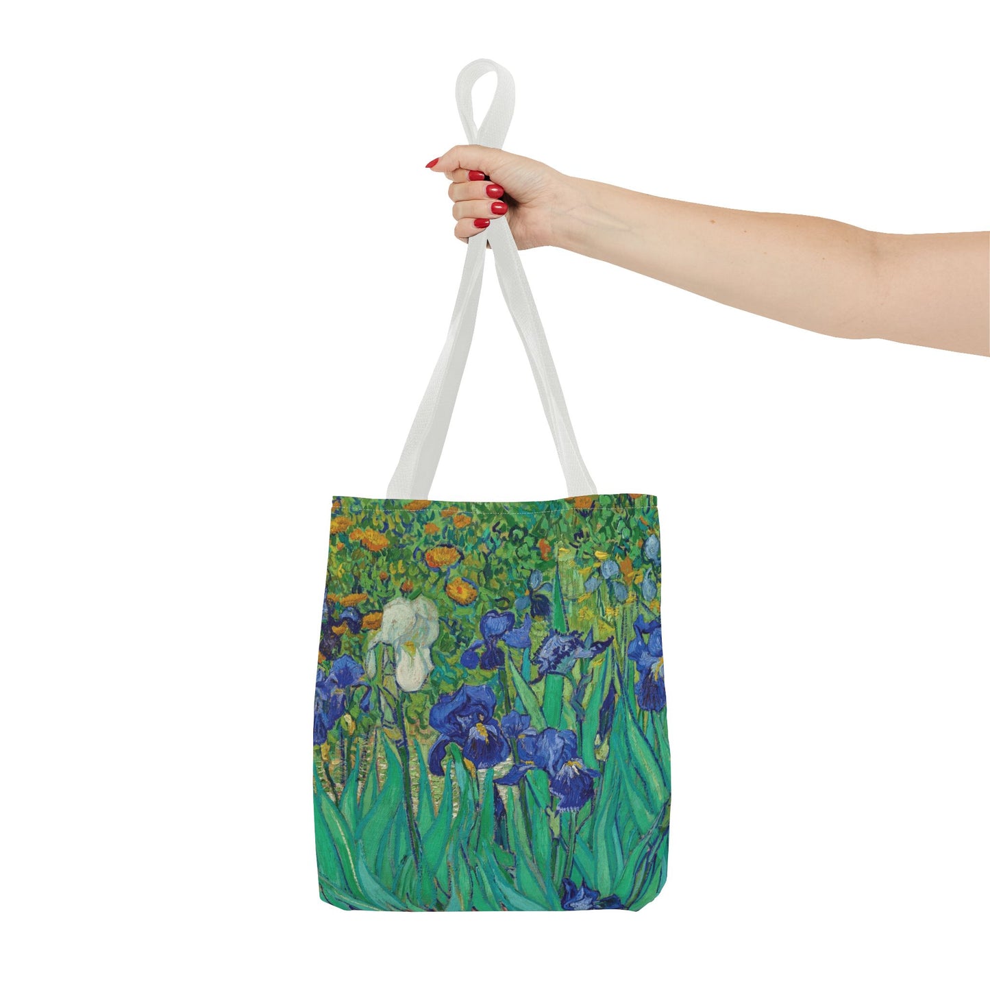 Van Gogh’s “Irises” Tote Bag