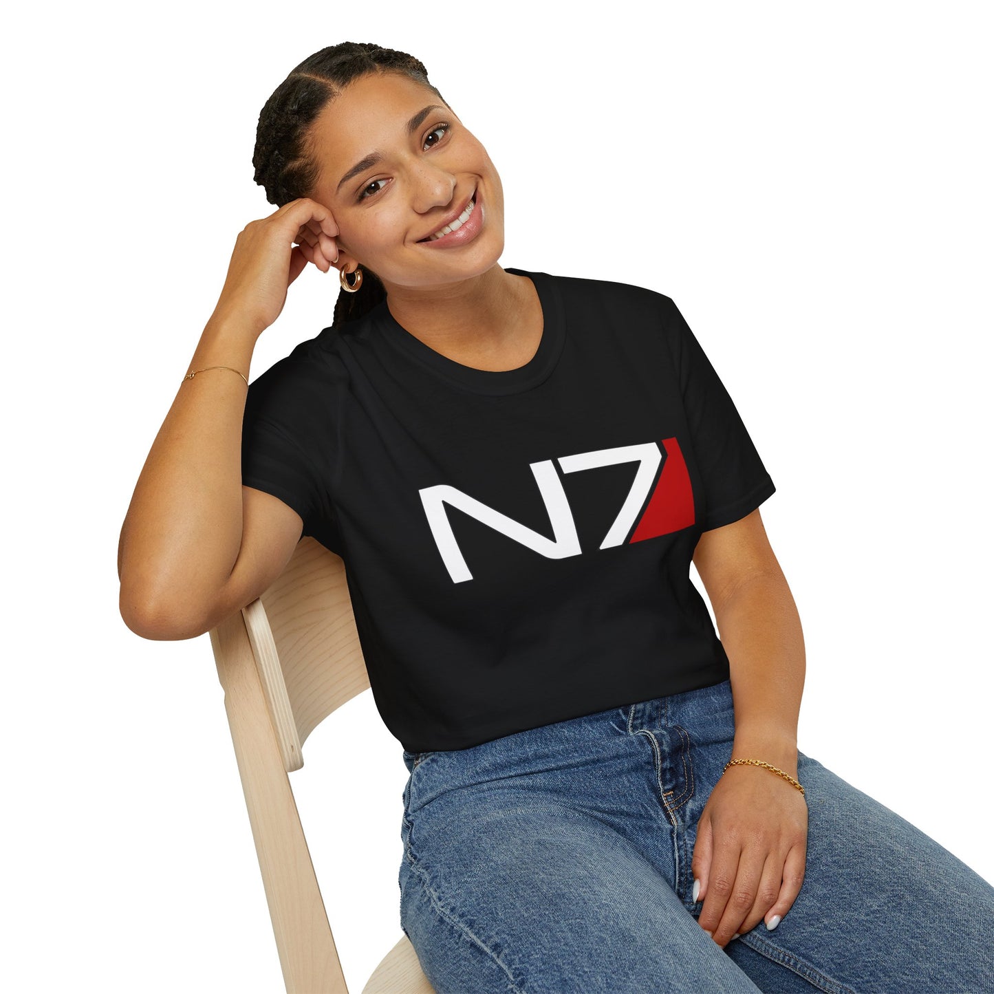 Mass Effect N7 Logo Unisex T-Shirt - Up to 5X