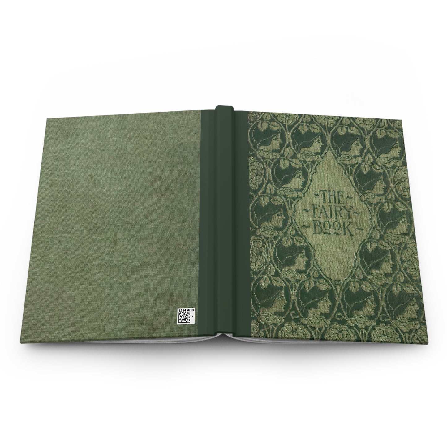 Green Fairy Hardcover Lined Journal