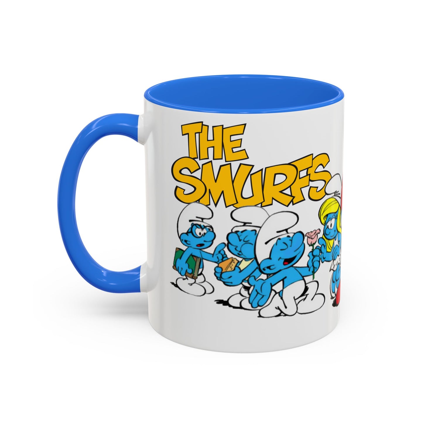 Smurfs-Inspired Colorful Coffee Mug, 11oz / 15oz