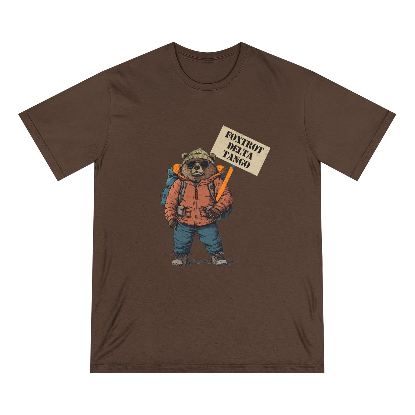 Organic Unisex Tee - Protest Parks Bear