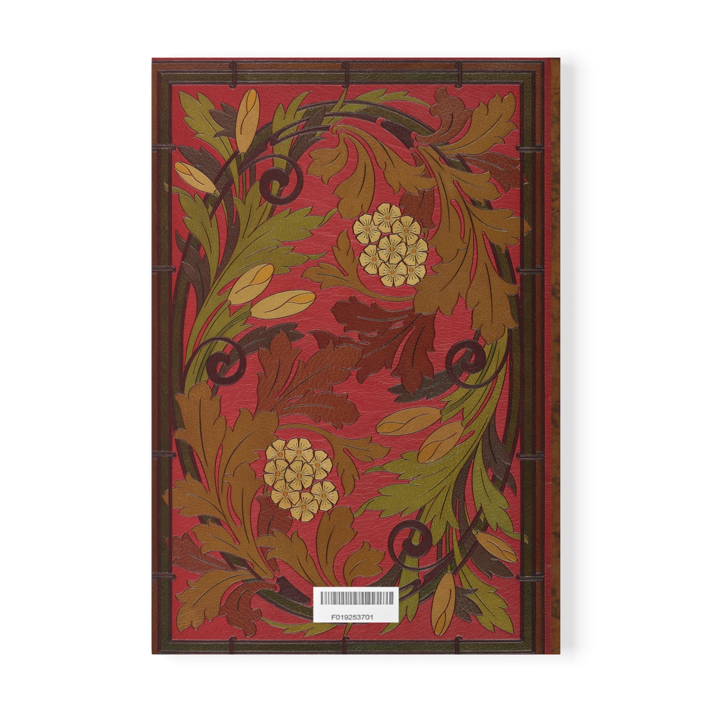 Softcover Notebook - Red Floral