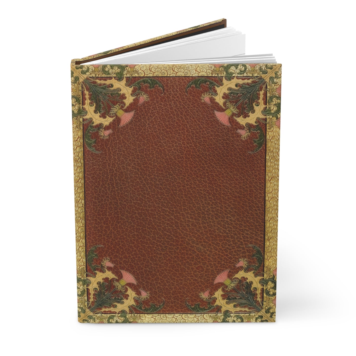 Vintage Thistle Hardcover Journal