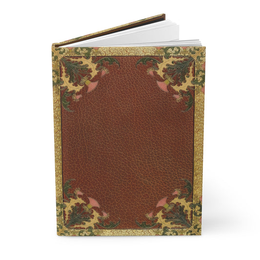 Vintage Thistle Hardcover Journal
