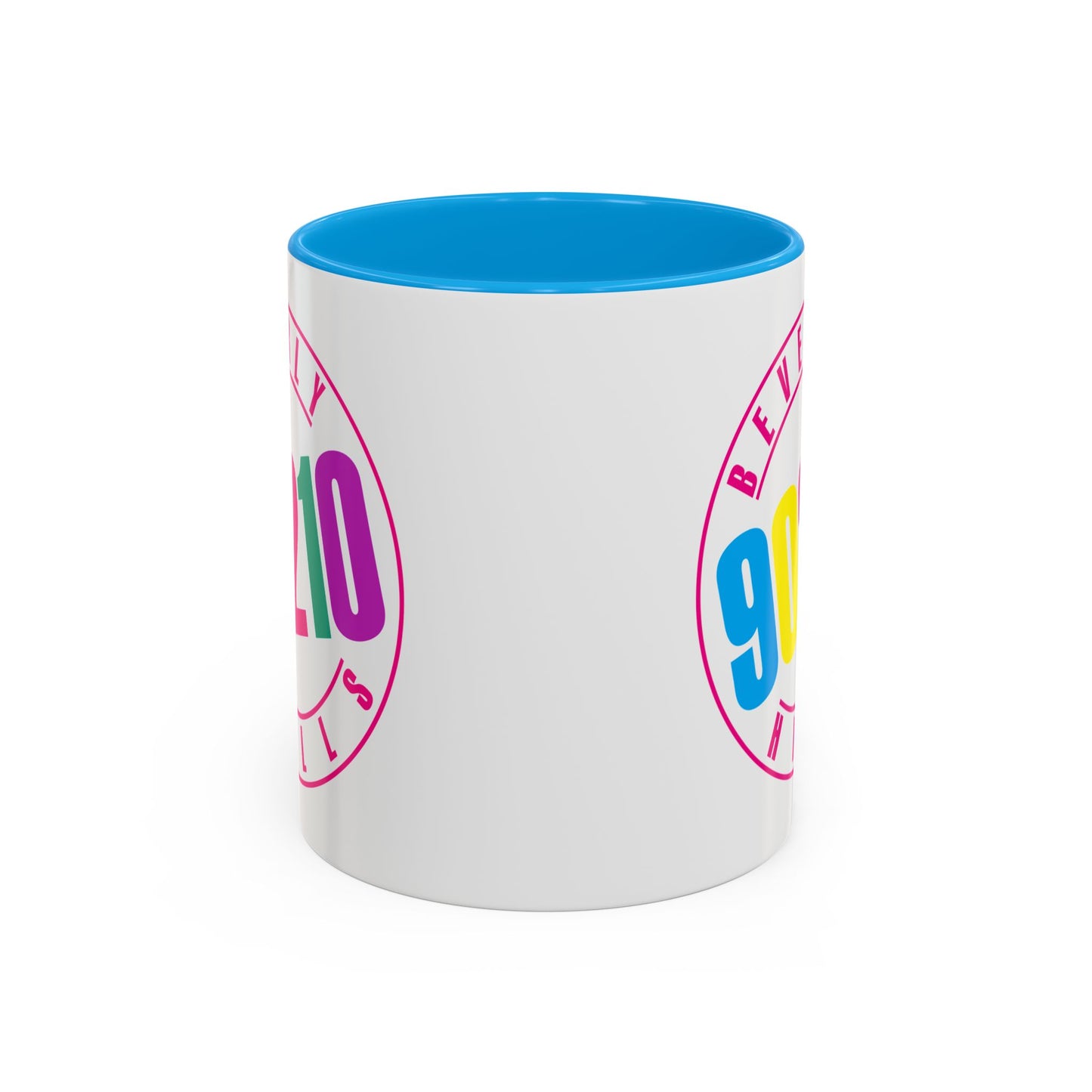 90210 Colorful Accent Mug (11oz & 15oz)