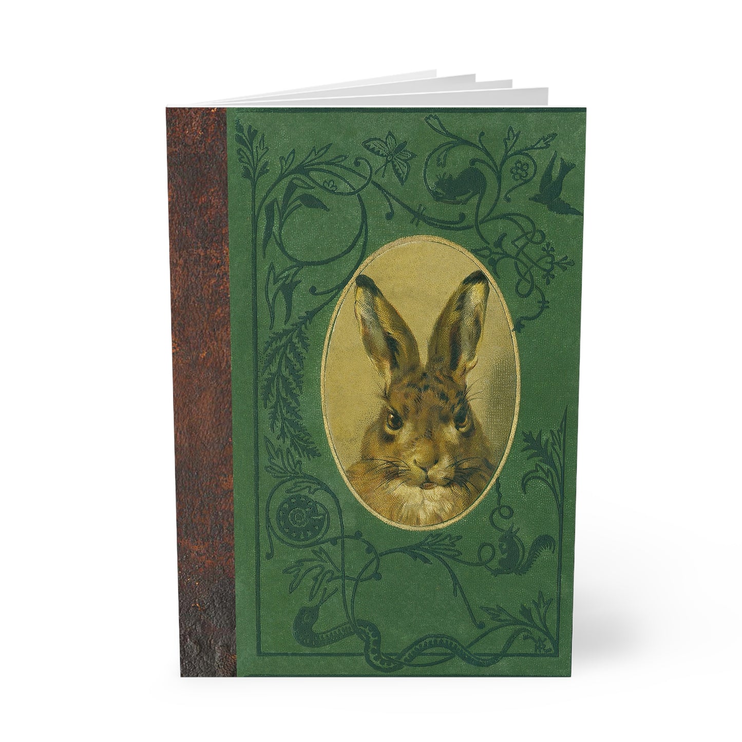 Woodland Hare Softcover Notebook