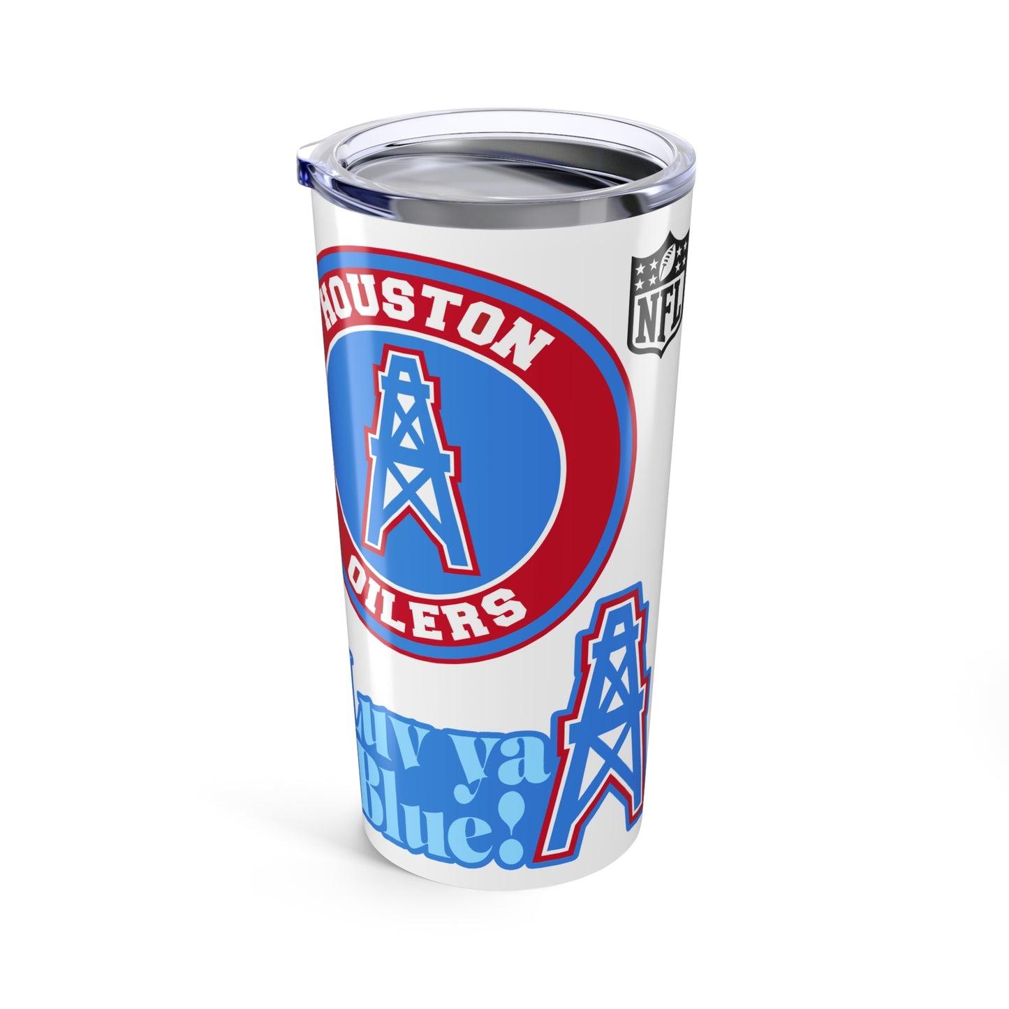 Houston Oilers Tumbler, 20oz
