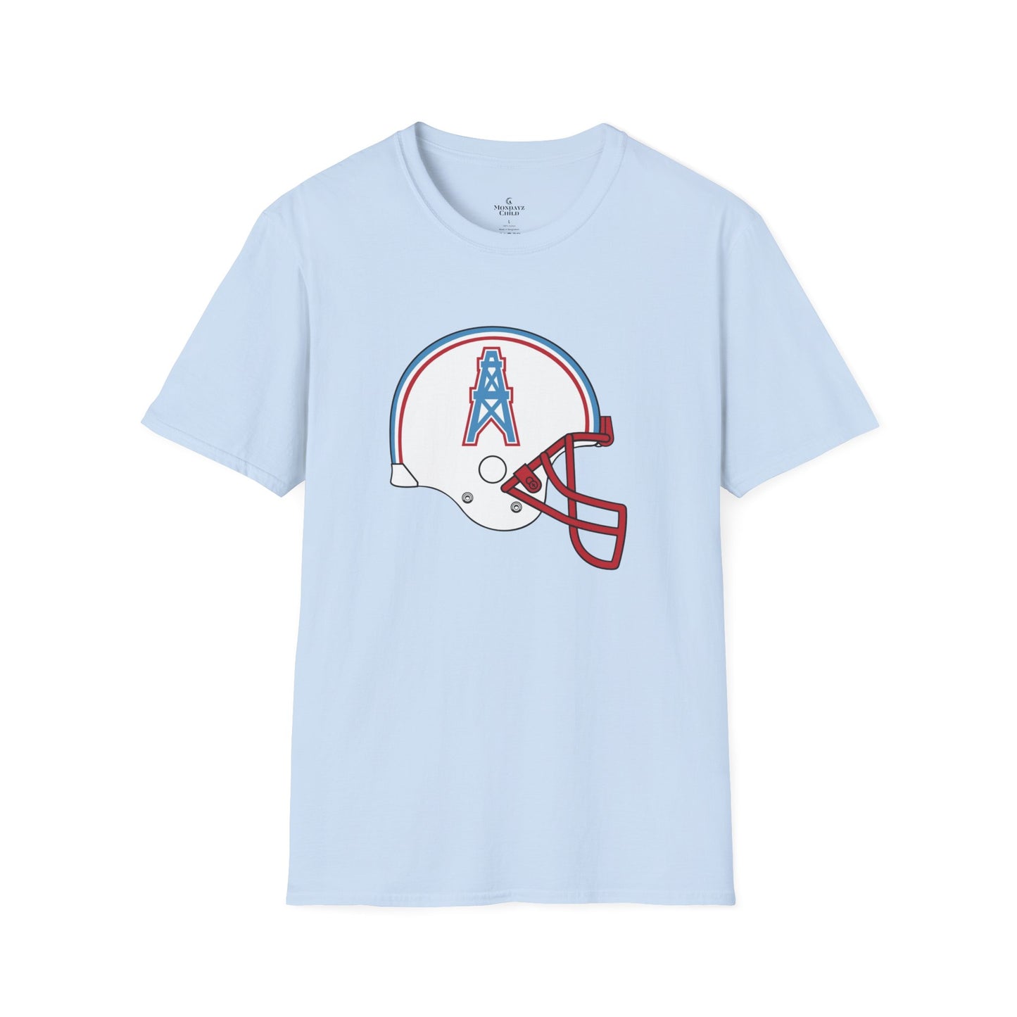 Houston Oilers Retro Helmet Unisex Tee
