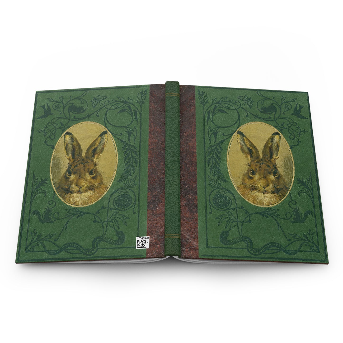 Woodland Hare Hardcover Lined Journal