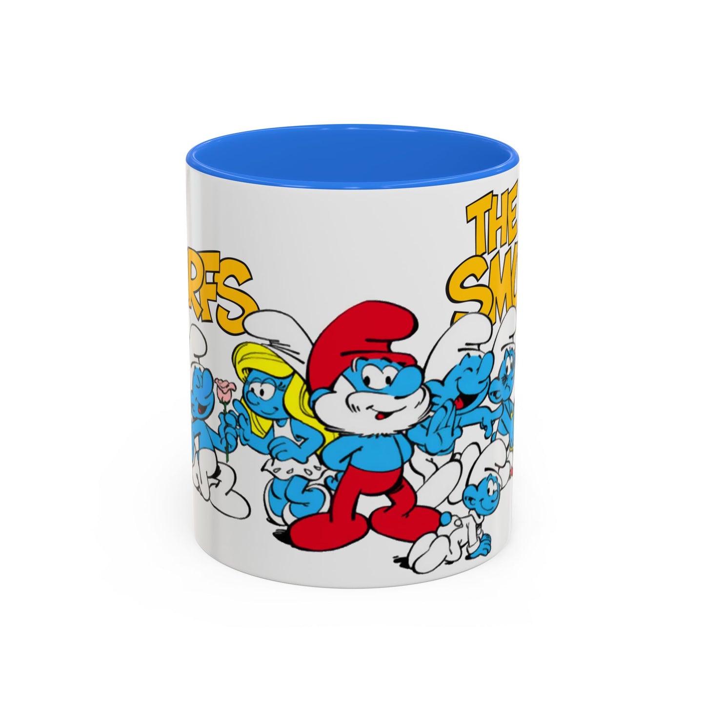 Smurfs-Inspired Colorful Coffee Mug, 11oz / 15oz