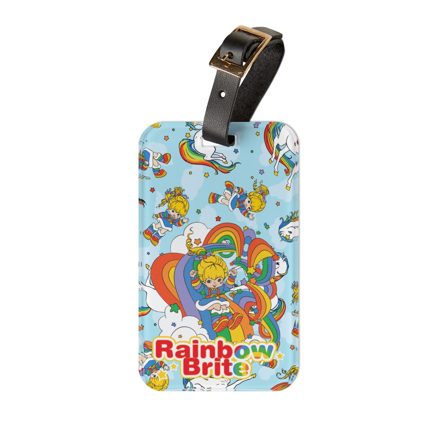 Rainbow Brite Logo Luggage Tag