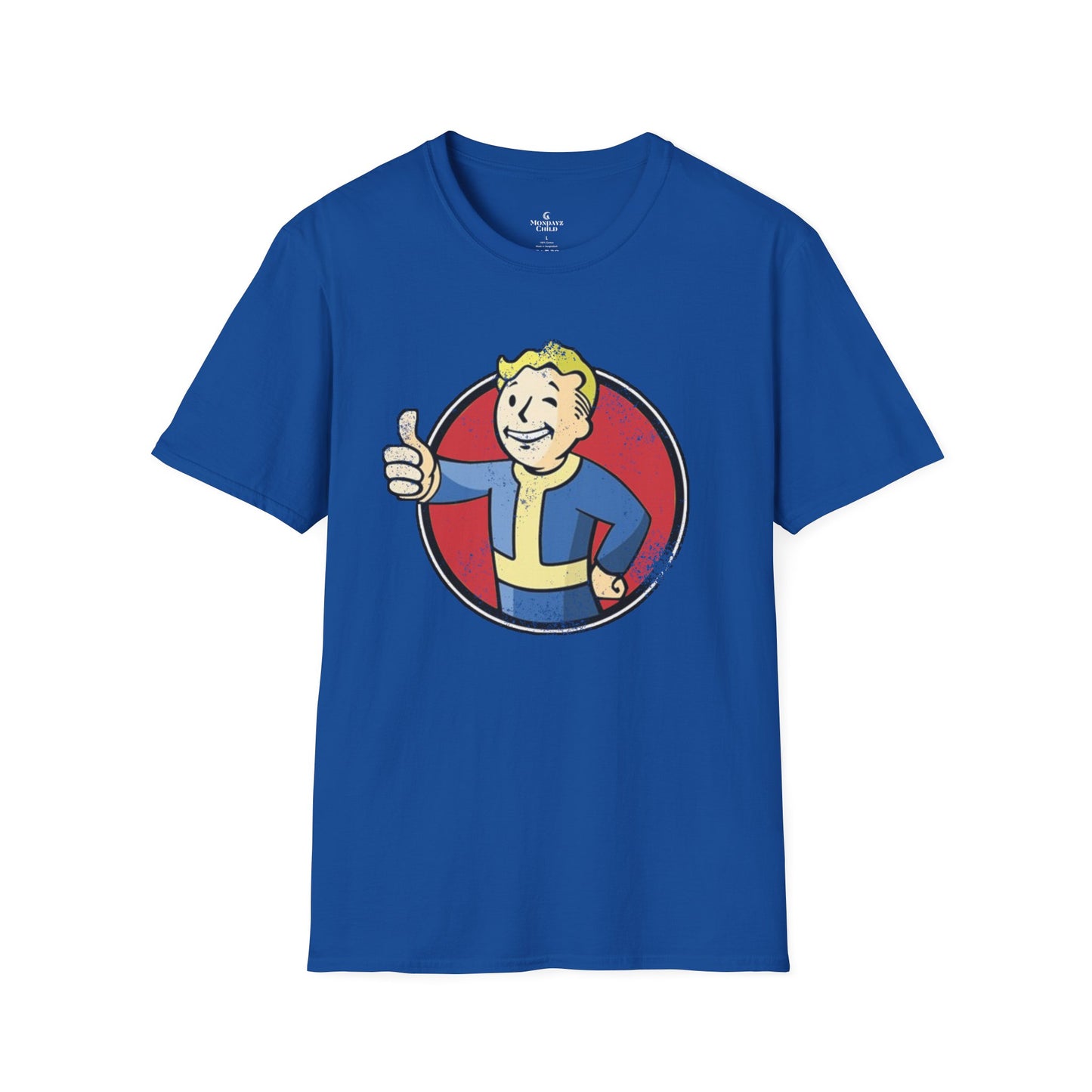 Fallout Distressed Vault Boy Unisex Tee