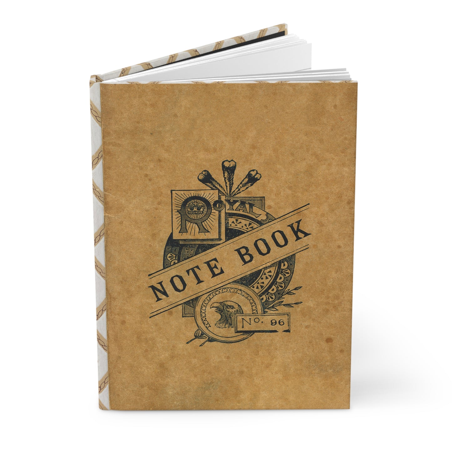 Vintage 'Note Book' Hardcover Journal