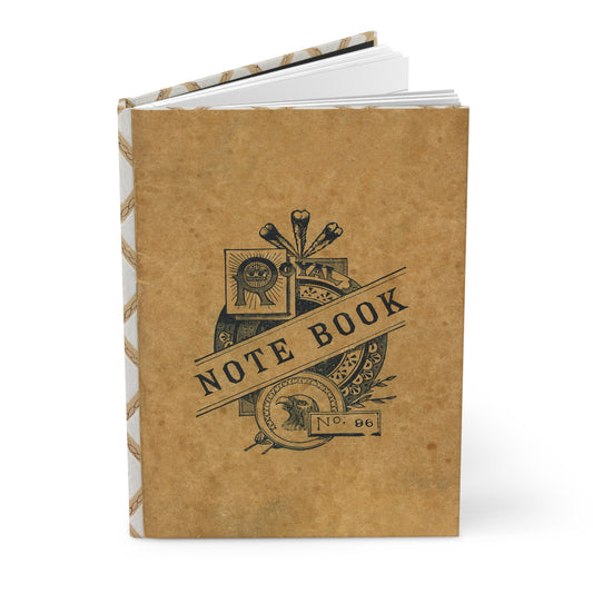 Vintage 'Note Book' Hardcover Journal