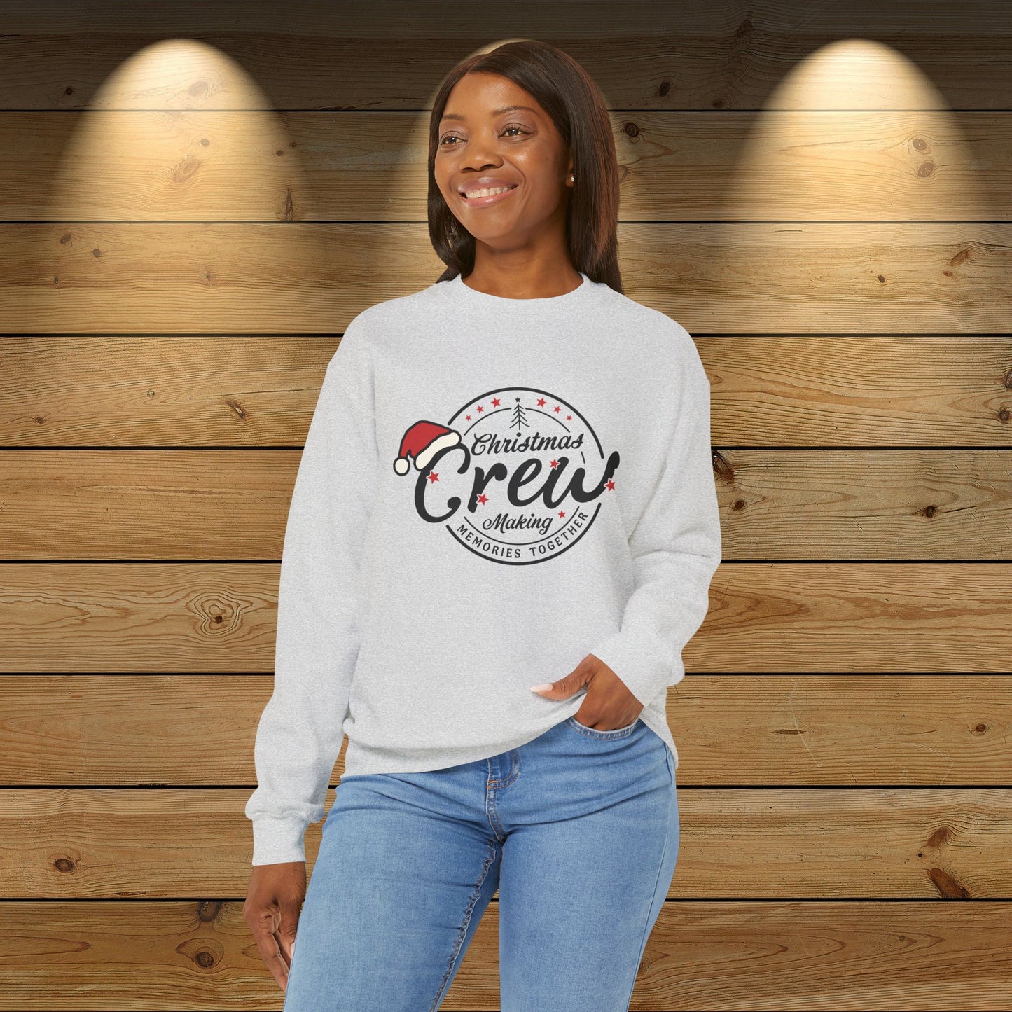 Christmas Unisex Sweatshirt: ‘Christmas Crew’