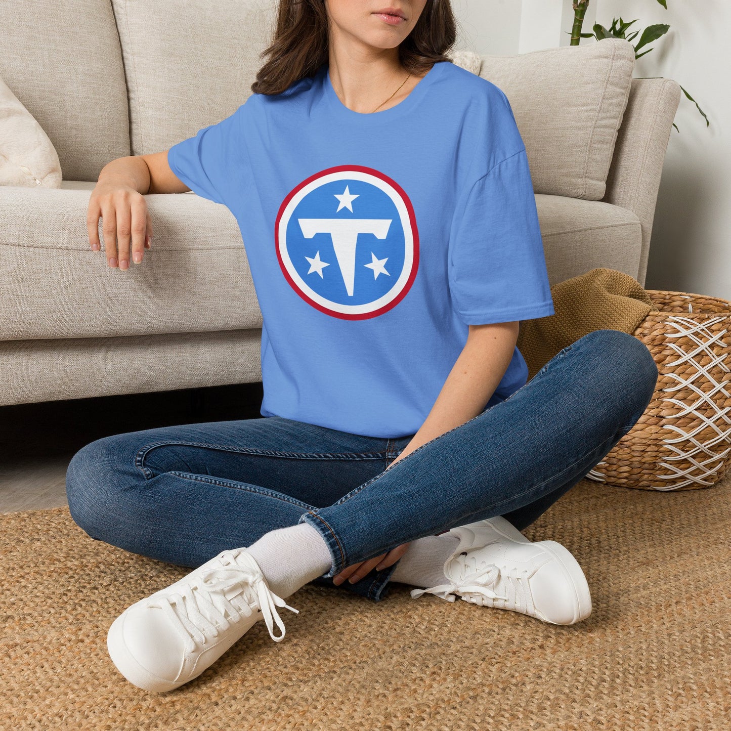 Tennessee Flag T-Shirt — Retro Volunteer State Logo Tee