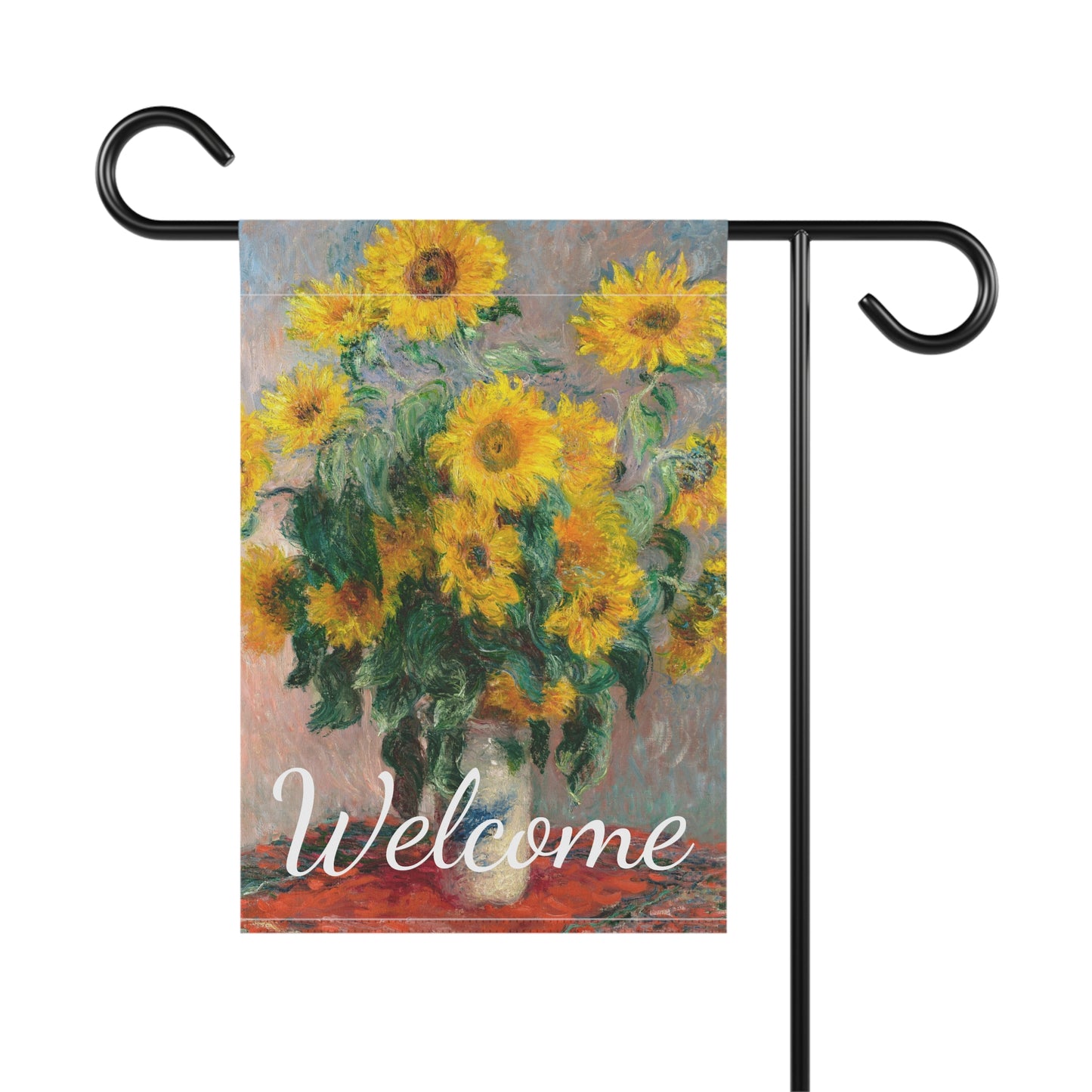 Monet’s Sunflowers Welcome Banner