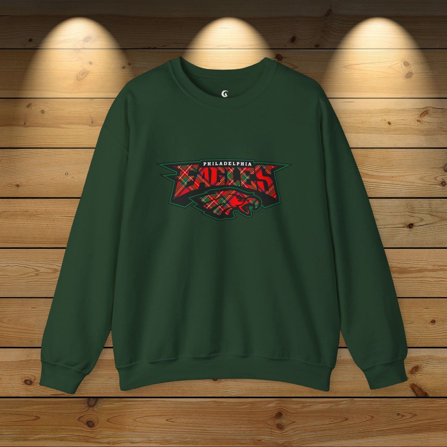 Eagles Unisex Christmas Tartan Sweatshirt