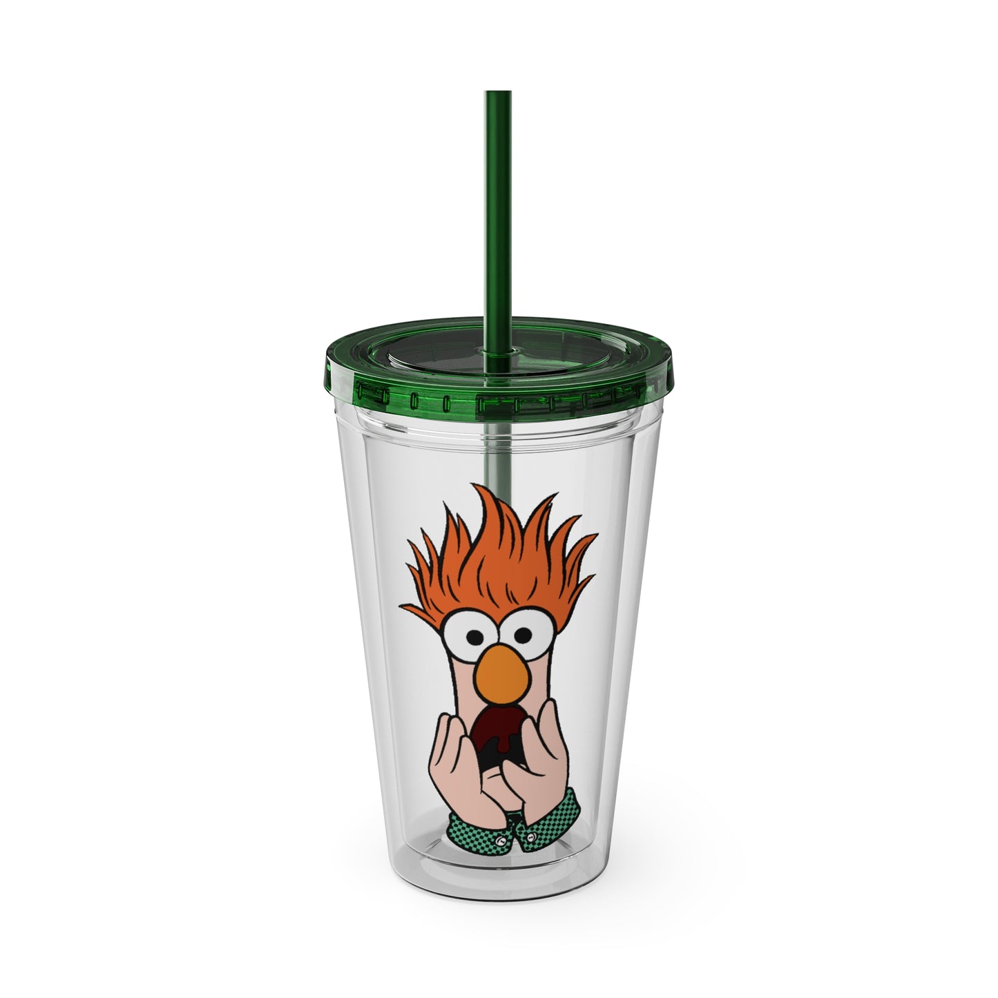 The Muppets 16oz Acrylic Tumbler with Straw — Beaker