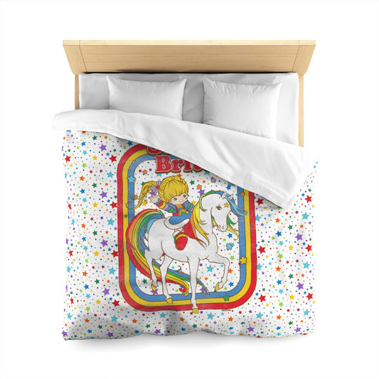 Rainbow Brite and Starlite Duvet Cover