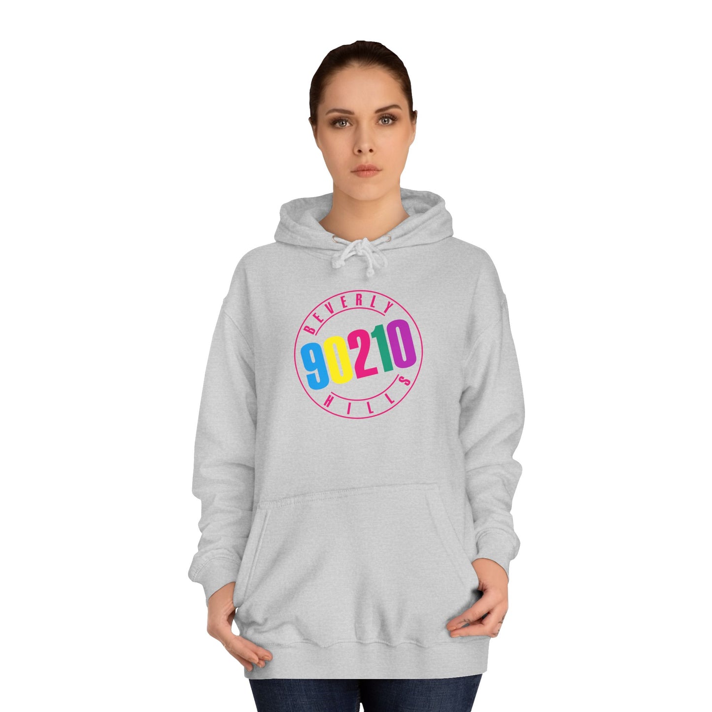 90210 Retro College Hoodie