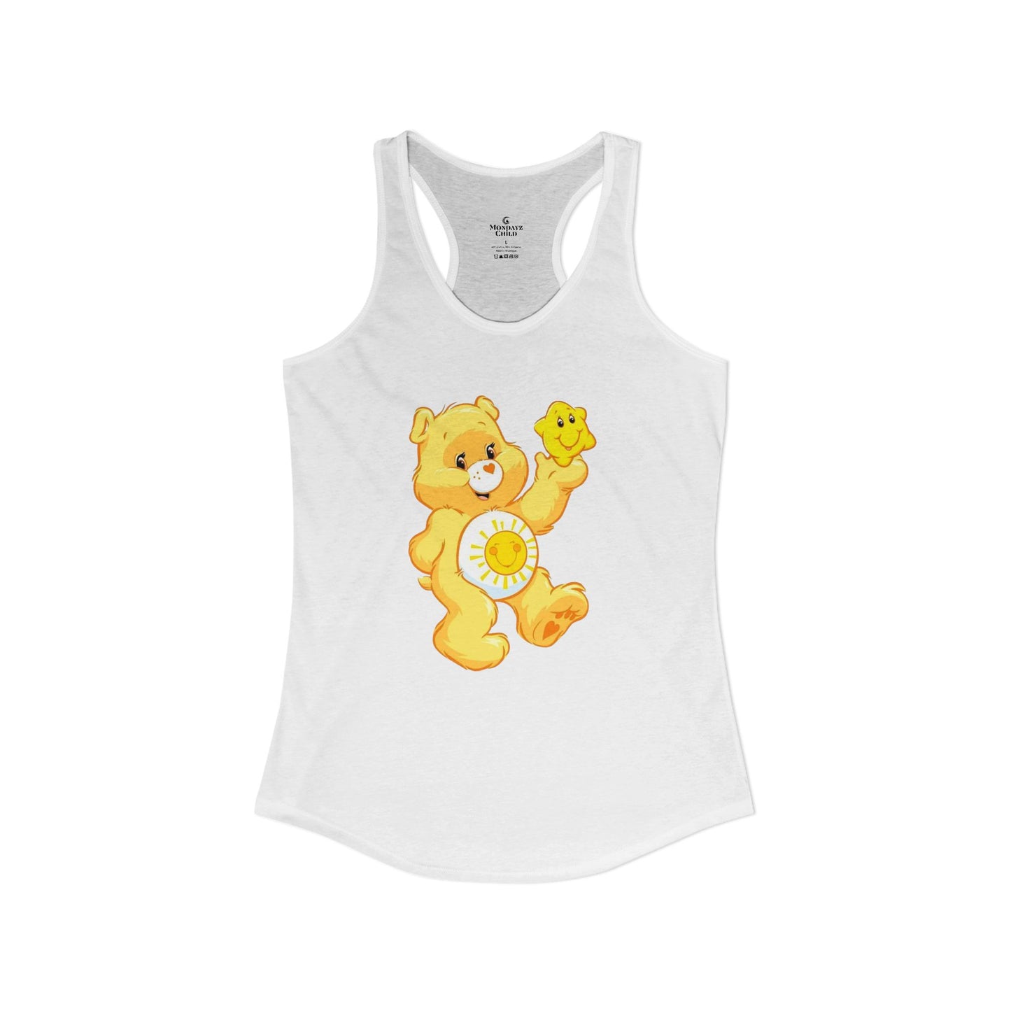 Care Bears Funshine Bear Women's Racerback Tank