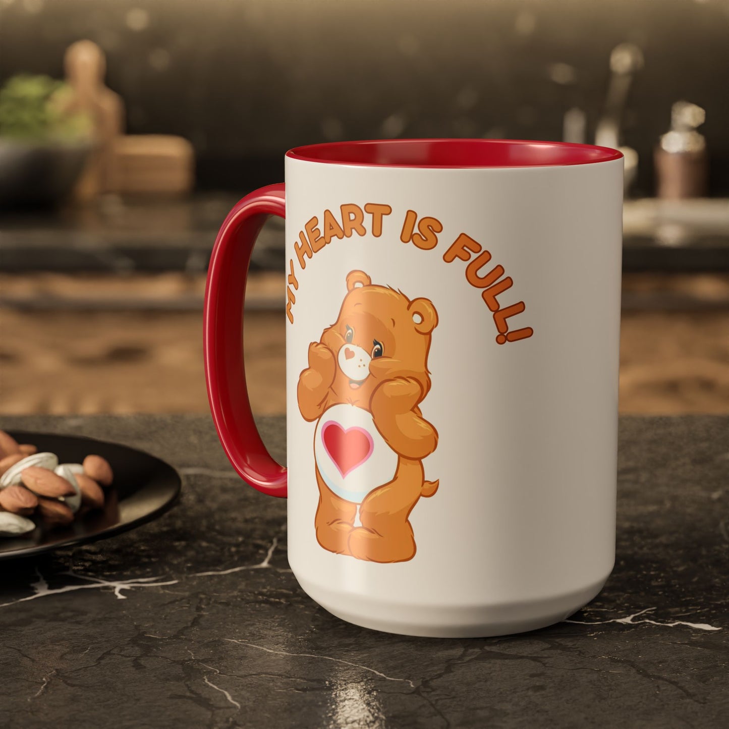 Care Bears ‘My Heart Is Full!’ Tenderheart Bear Mug — 11oz & 15oz